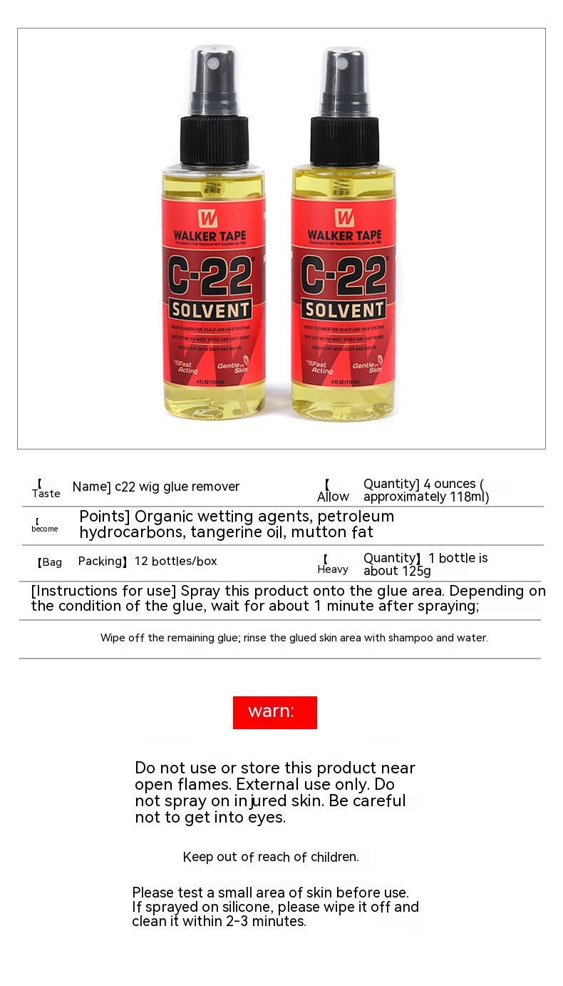 Wig Anti Glue Liquid 118ML Spray