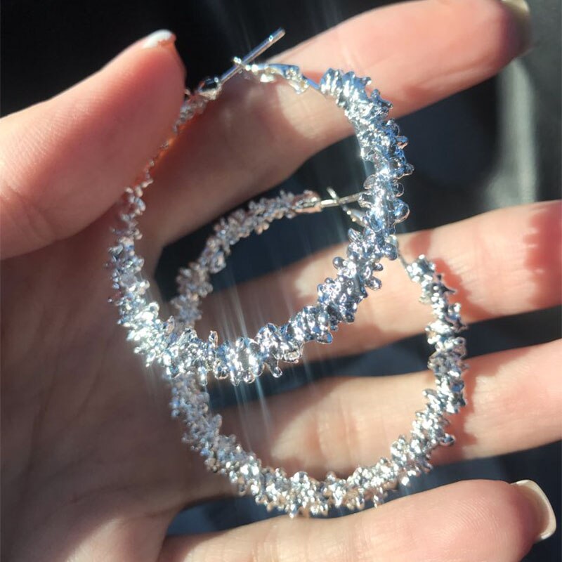 Earings Women For Gold Round Pearl Set