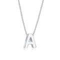 Stylish Glossy Letter And Heart Necklace A Trendy Personalized Statement Piece