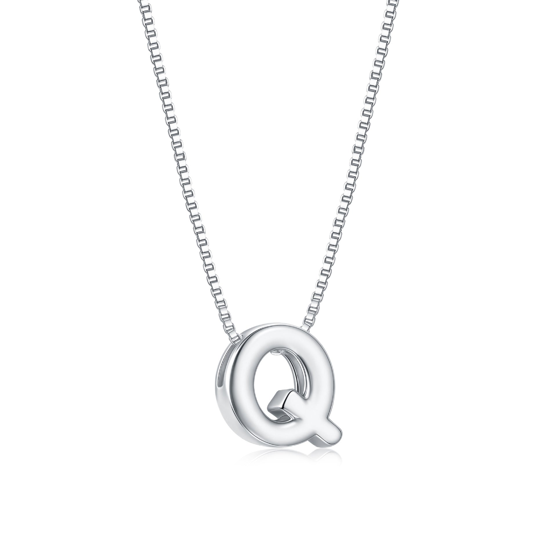 Stylish Glossy Letter And Heart Necklace A Trendy Personalized Statement Piece