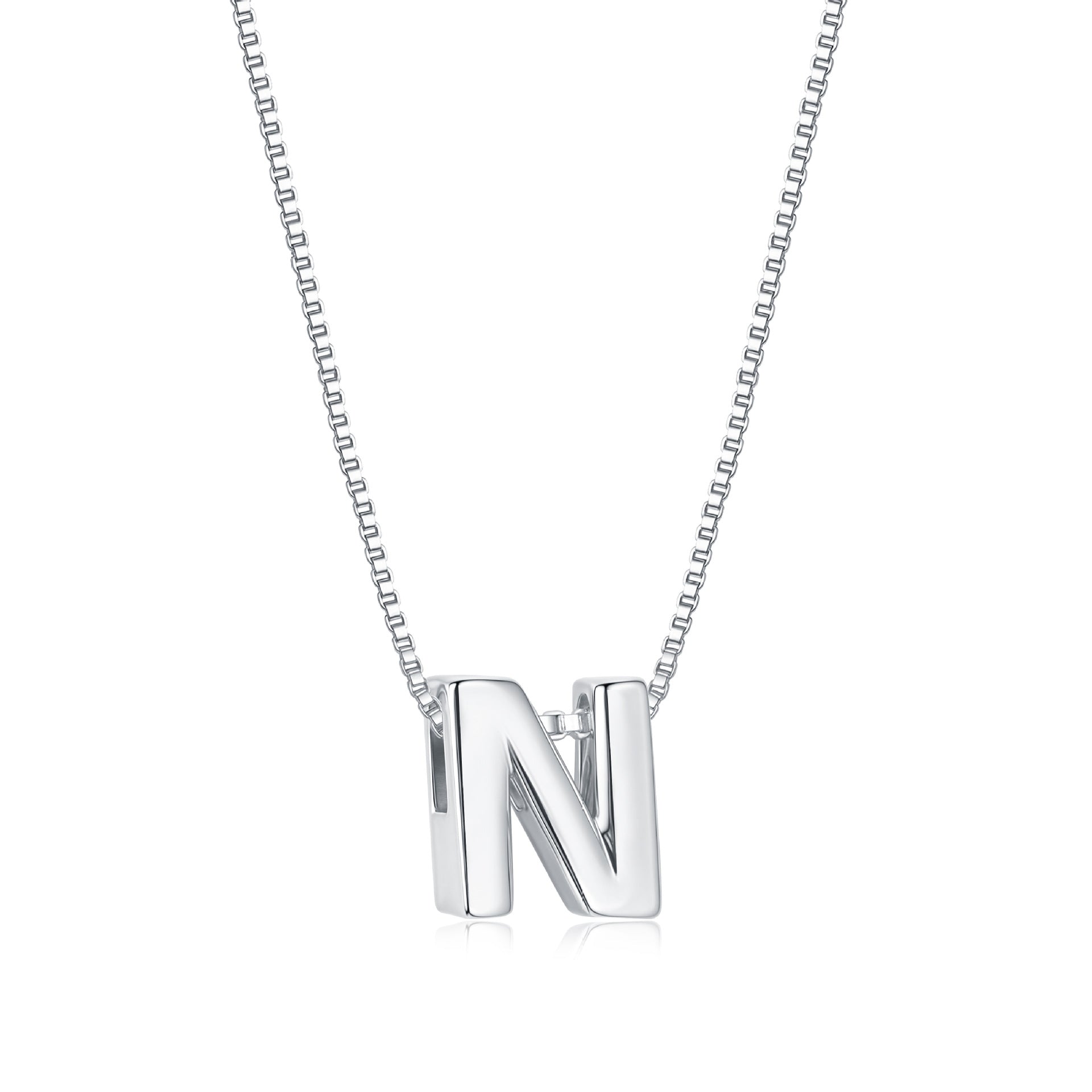 Stylish Glossy Letter And Heart Necklace A Trendy Personalized Statement Piece