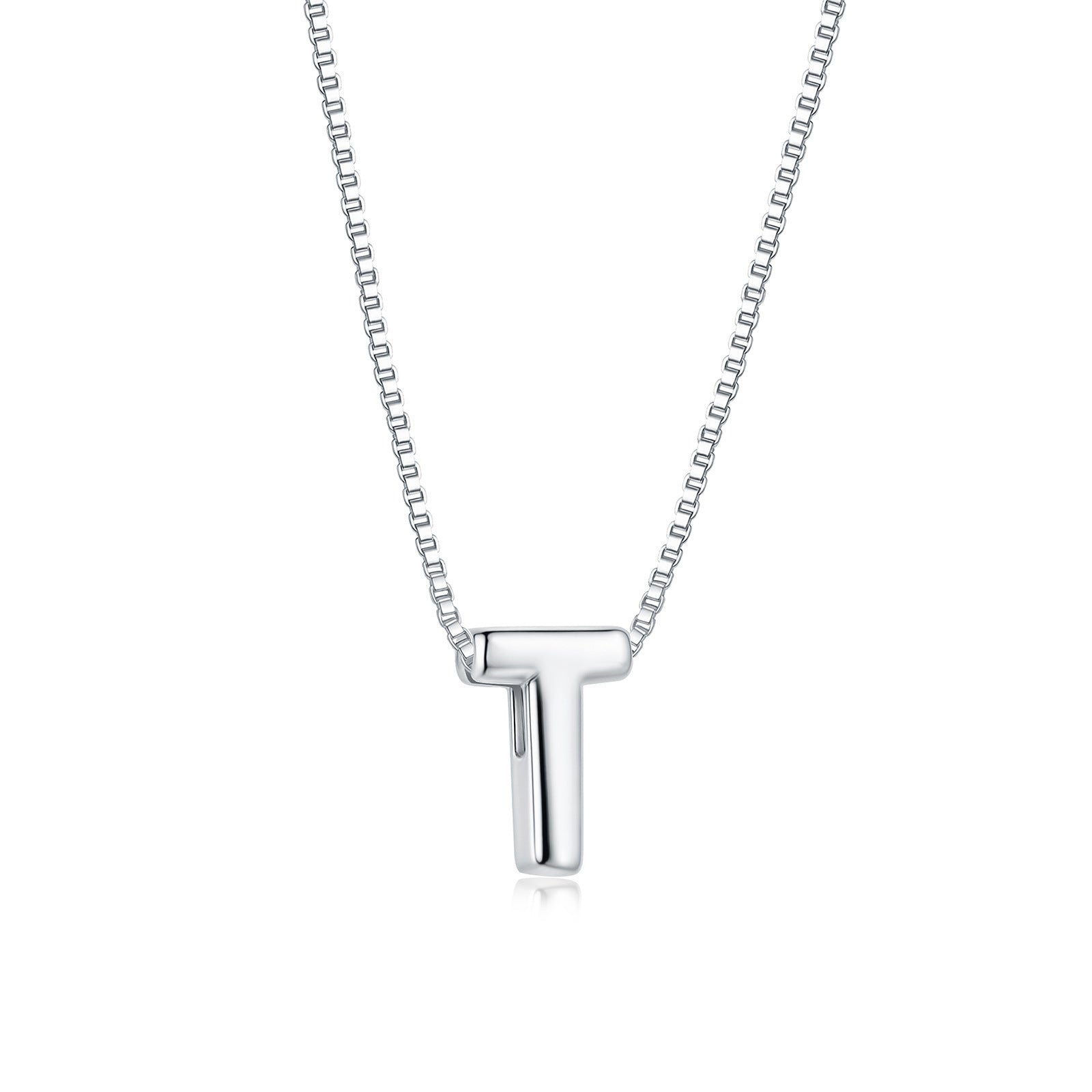 Stylish Glossy Letter And Heart Necklace A Trendy Personalized Statement Piece