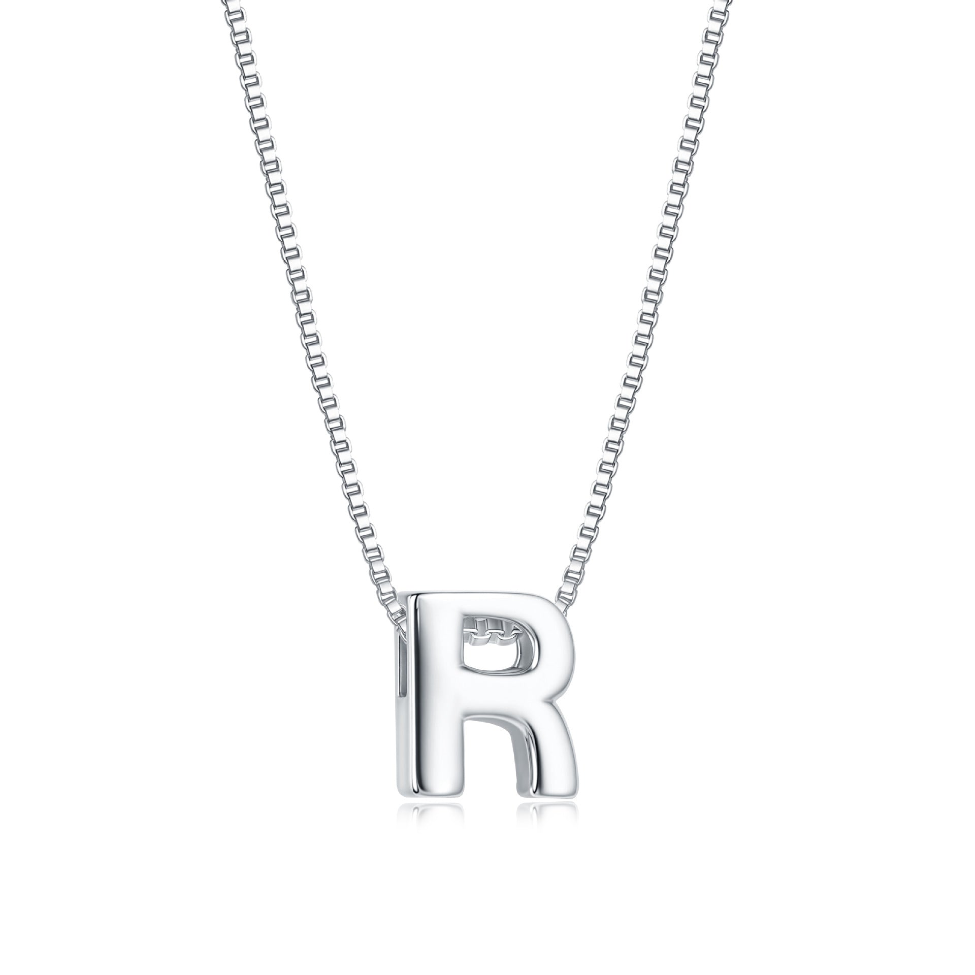 Stylish Glossy Letter And Heart Necklace A Trendy Personalized Statement Piece